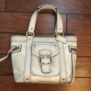 Coach Legacy Signature Tote Shoulder Bag